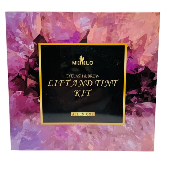 4 in 1, Brow Lamination Kit with Black Coloring, Eyelash Perm Kit exp: 9/26 - Picture 1 of 3